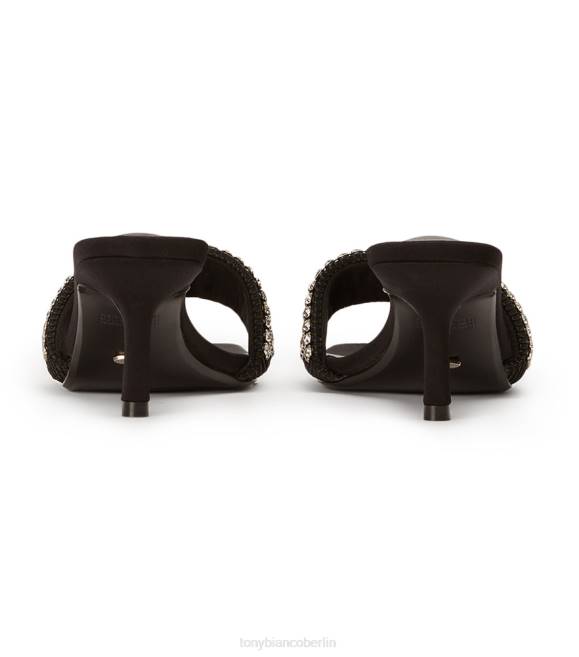 Stöckelschuhe| de Tony Bianco Frauen Amos Heels Kristall/schwarzes Wildleder 462454